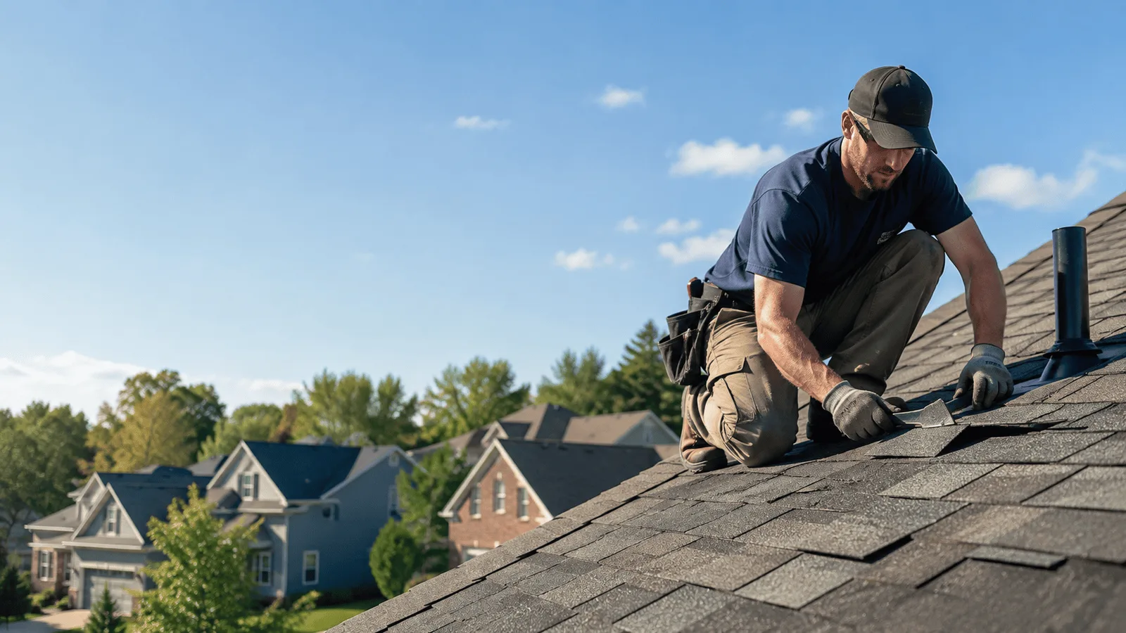 Roof Leak Repair in New Geneva, PA near me